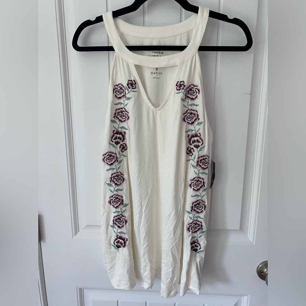 Torrid racer back tank top